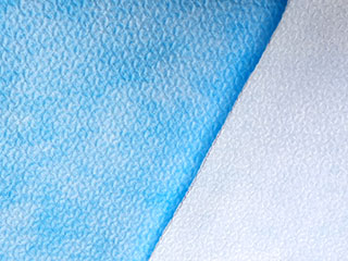 three-ply composite nonwoven fabric for respirator