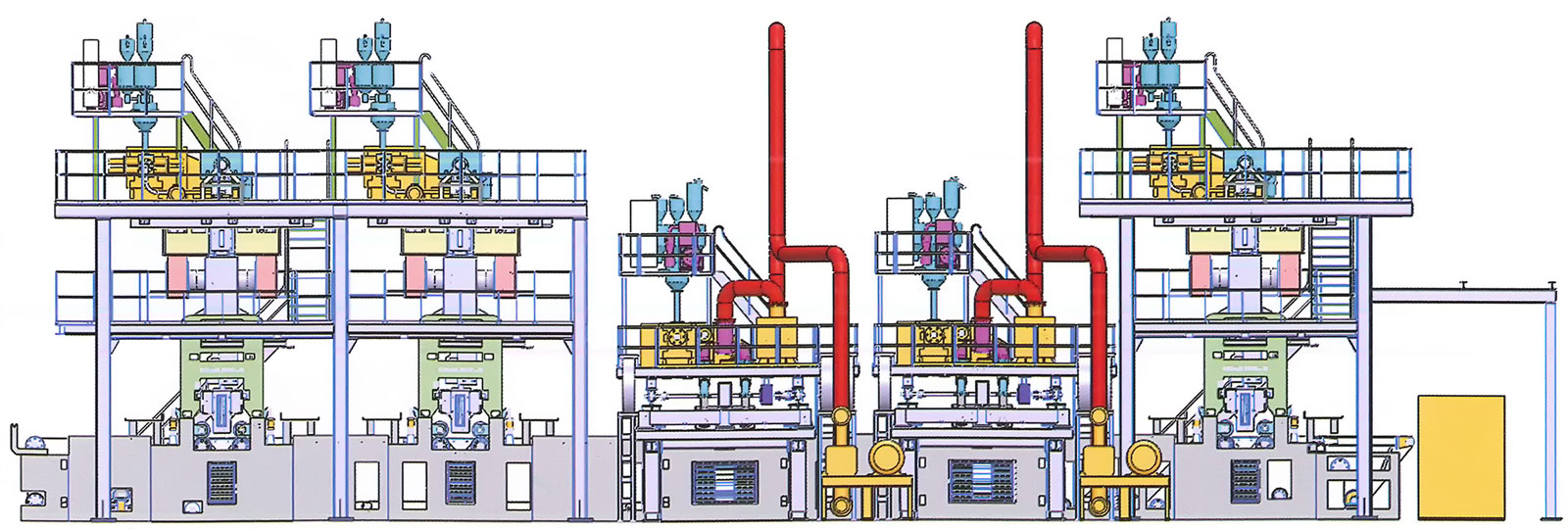 Features of Melt-Nonwoven Machines Features of Melt-Nonwoven Machines