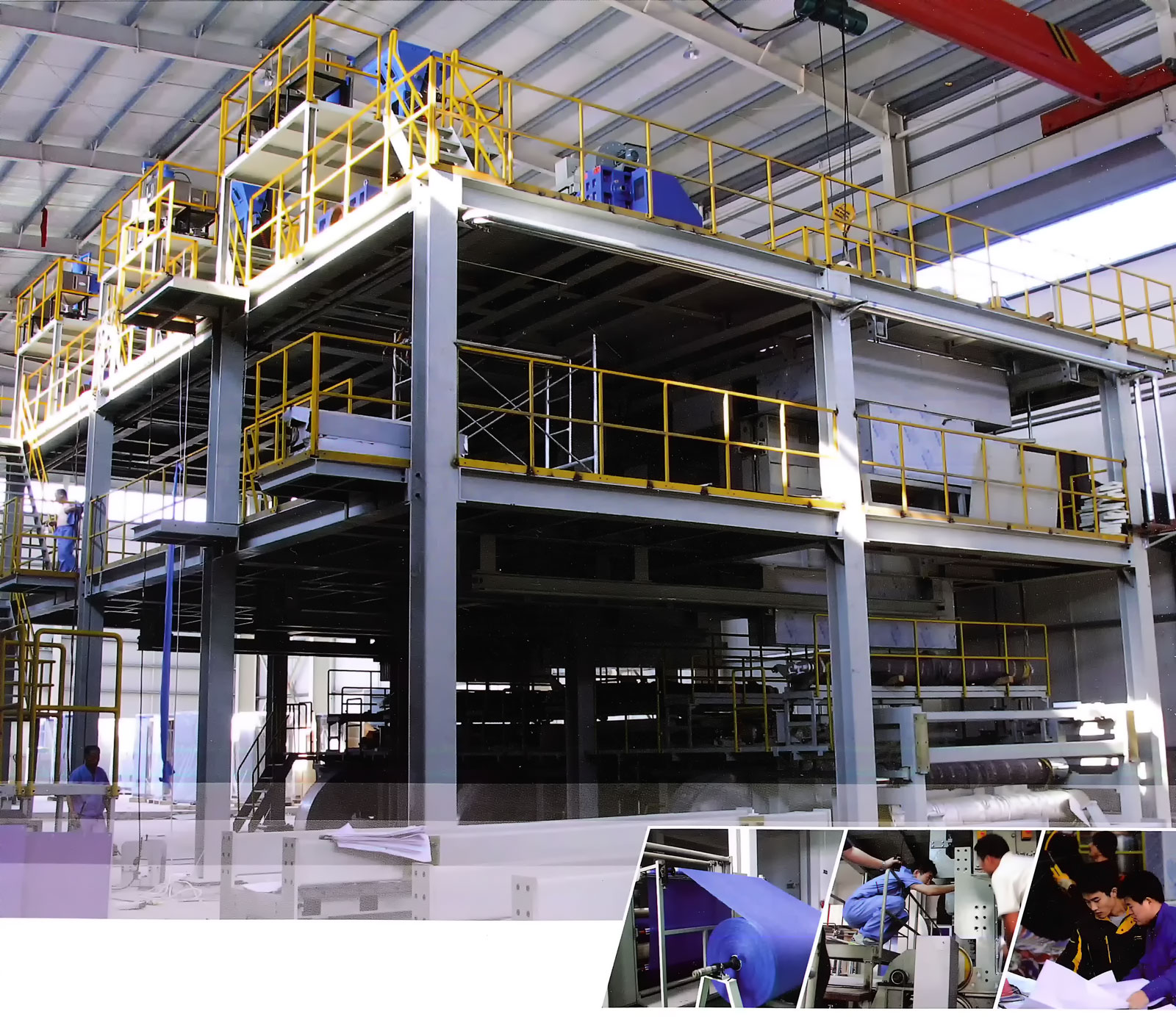 Complete set of Melt-Nonwoven Machines Complete set of Melt-Nonwoven Machines