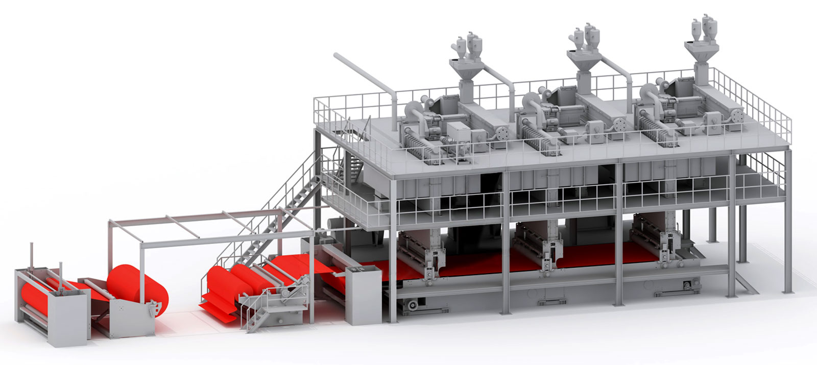 Three Beam Spunbond Line Three Beam Spunbond Line