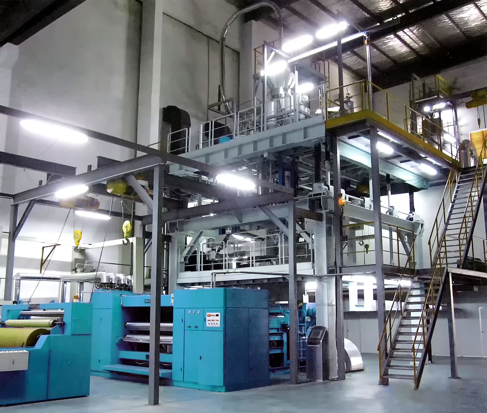 Spunbond Thermo Bonding Non-woven Production Line Spunbond Thermo Bonding Non-woven Production Line